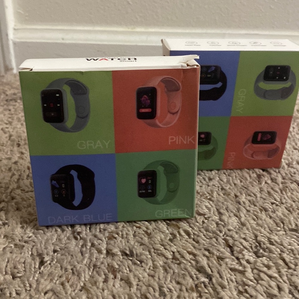 Smart Watch Macaron Color
